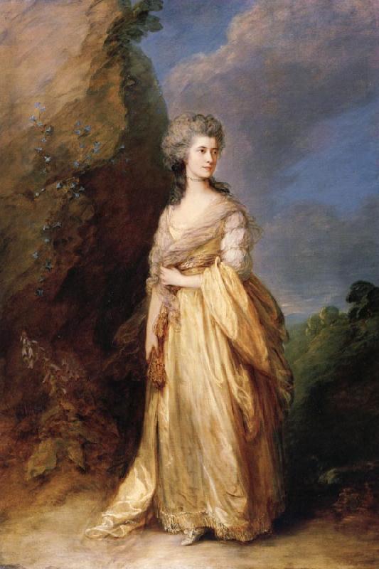 Thomas Gainsborough Mrs.Peter william baker oil painting picture